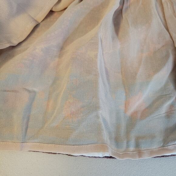 Floral Mandala Boho Skirt Studs Fairy Grunge Indie Sleaze Festival Hippie Size 6 - Picture 6 of 7